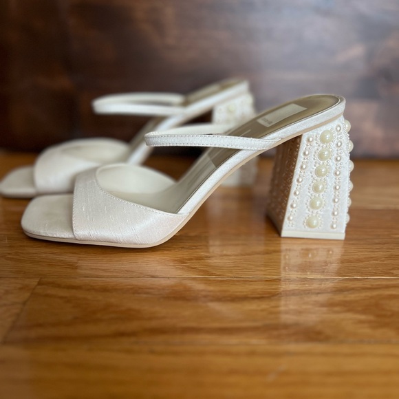 Dolce Vita Jenny Pearl Ivory Heel - Picture 5 of 6